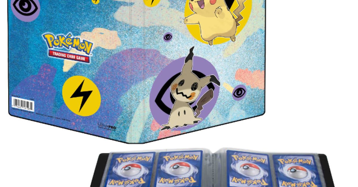 Binder: 4-pocket: Pokemon: Pikachu & Mimikyu - The Relentless Dragon ...