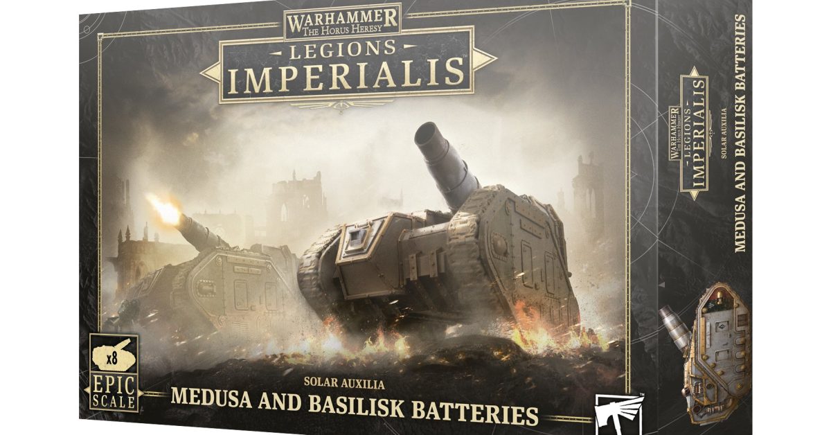 Legions Imperialis: Solar Auxilia: Medusa and Basilisk Batteries - The ...