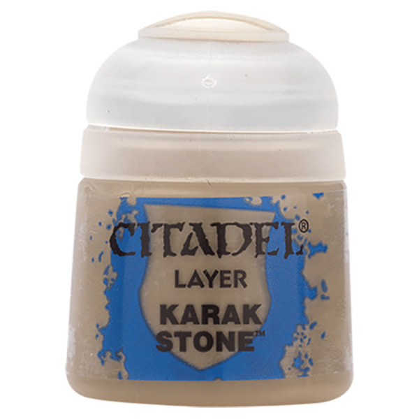 Citadel: Layer Paint: Karak Stone 12ml - The Relentless Dragon Game Store