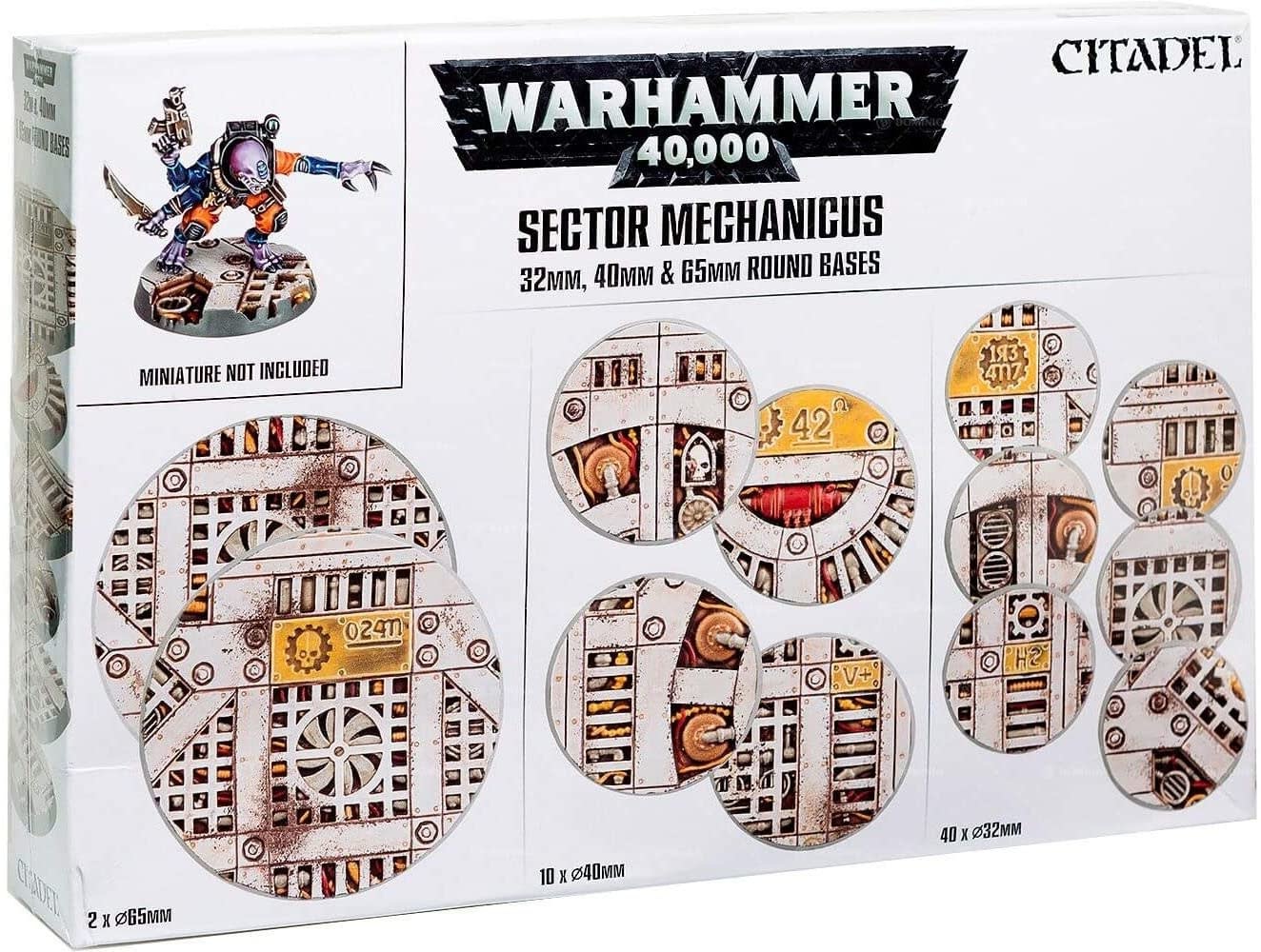 Warhammer 40k Sector Mechanicus Industrial Bases 32mm 40mm 65mm