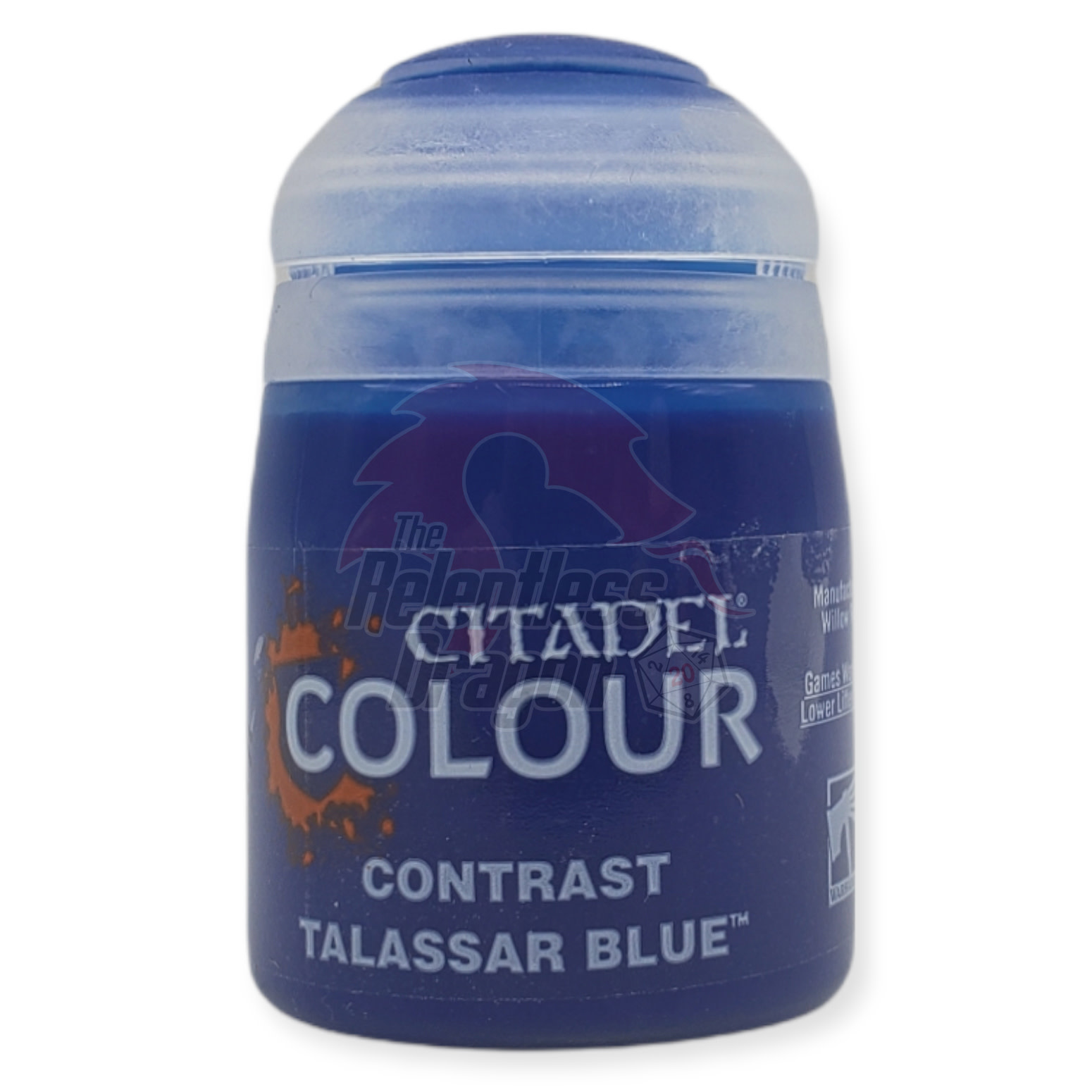 Citadel: Contrast Paint: Talassar Blue 18ml – The Relentless