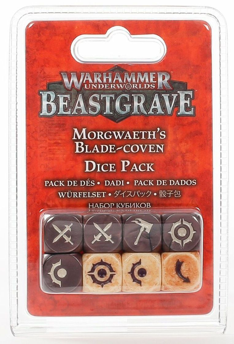 Warhammer Underworlds: Beastgrave: Dice Pack: Morgwaeth's Blade-Coven ...