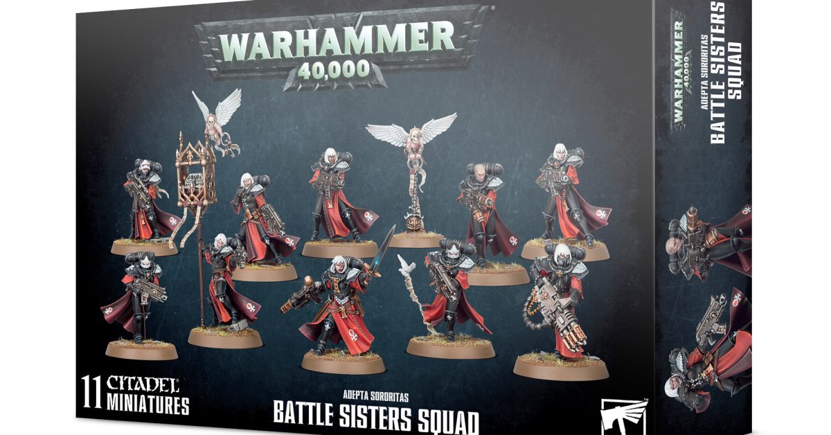  Warhammer 40k - Adepta Sororitas Battle Sisters Squad
