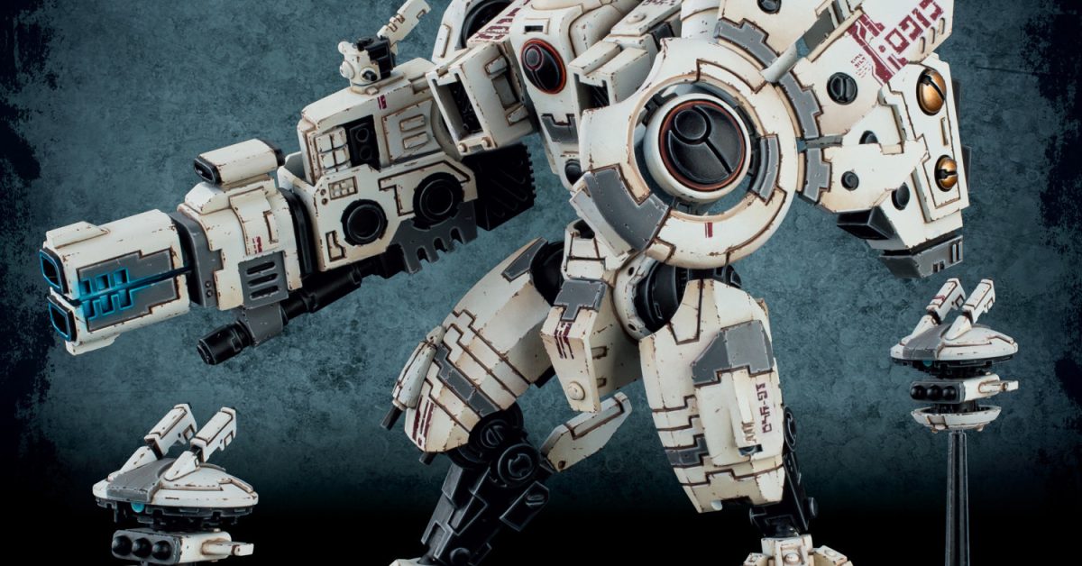 Warhammer 40k: Tau Empire: XV104 Riptide Battlesuit - The Relentless ...